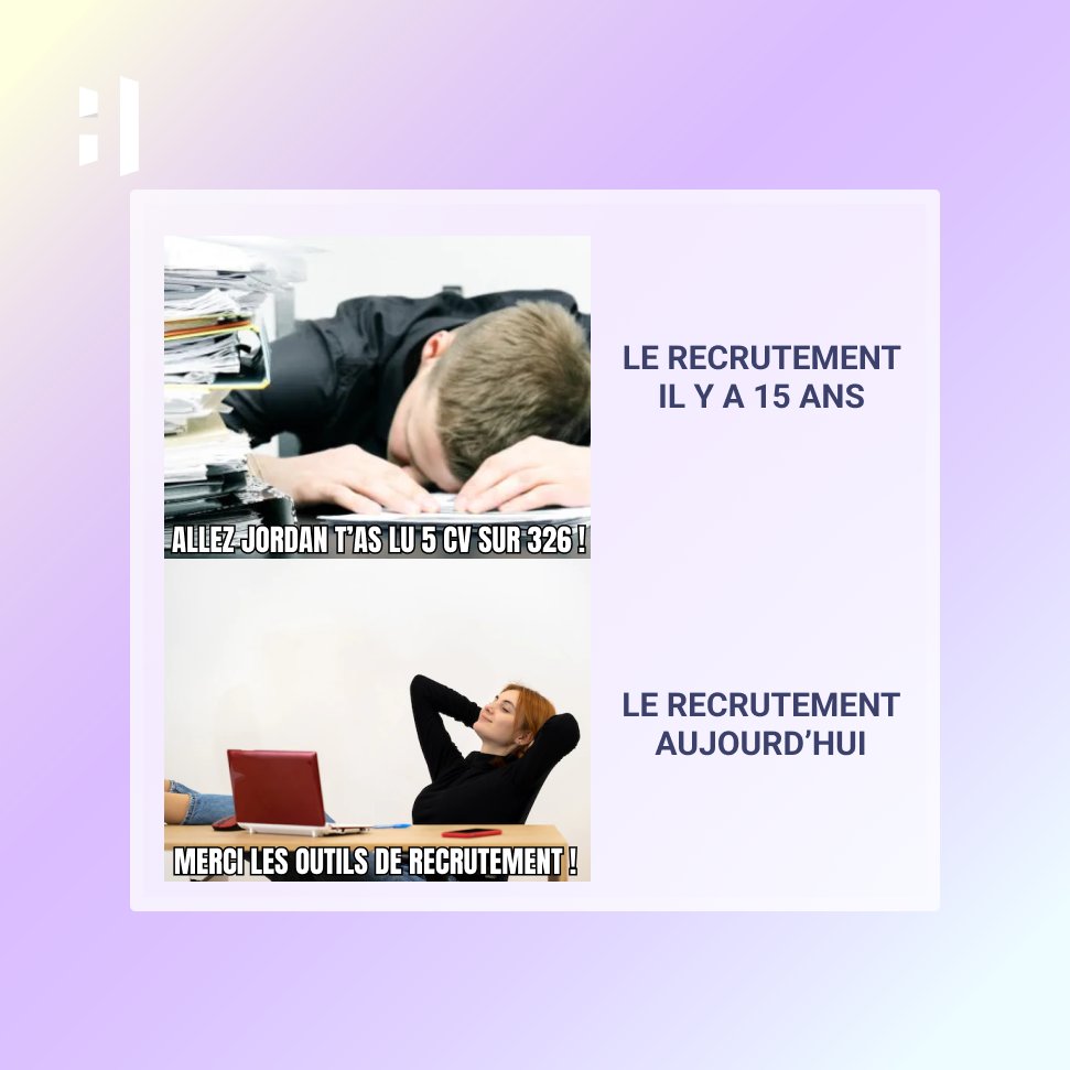 Heedesk_io's tweet photo. Pensez aux kilomètres parcourus en 15 ans par l'ensemble des professionnels avec la #digitalisation de leur métier. Il est temps pour les #recruteurs d'en profiter aussi et de se décharger des tâches répétitives et ennuyeuses 😎
#meme #recrutement #travail https://t.co/noOGIBGCR0
