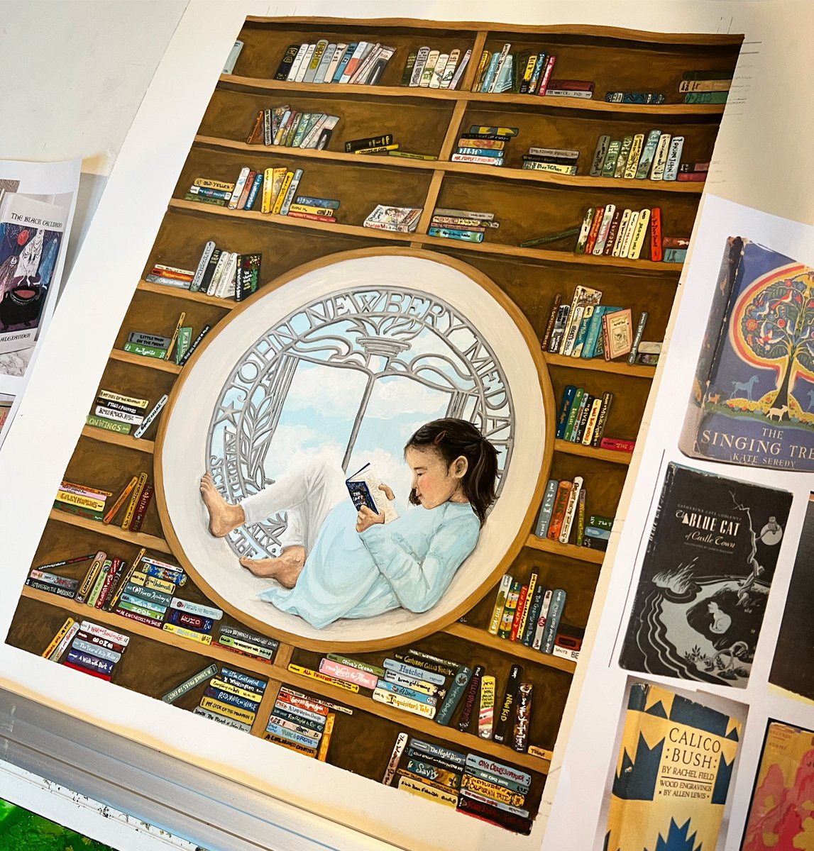 ICYMI, I’m making the <a href="/HornBook/">The Horn Book</a>  cover into a poster!You can pre-order the poster now —and the proceeds will goto <a href="/EveryLibrary/">EveryLibrary</a>  so order a bunch and feel good about supporting libraries, too!

shop.carlemuseum.org/category/books…