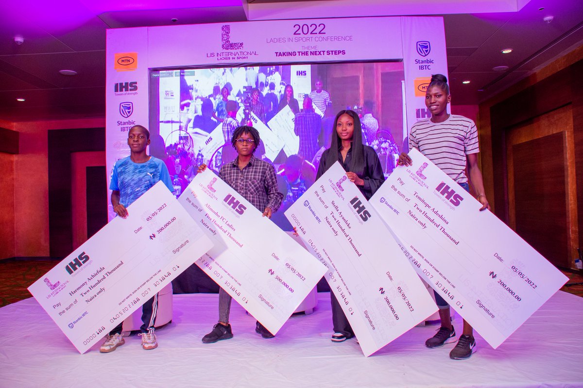LISinternationl's tweet photo. Meet the winners of our annual grants sponsored by @IHSTowers
• Harmony Achiefula is the top scorer of the just concluded NWFL nationwide. The SS2 student scored 11 goals of her team's (Imo Strikers FC) 15 goals.
#LIS2022 #TakingNextSteps https://t.co/4Wug7fvMpi