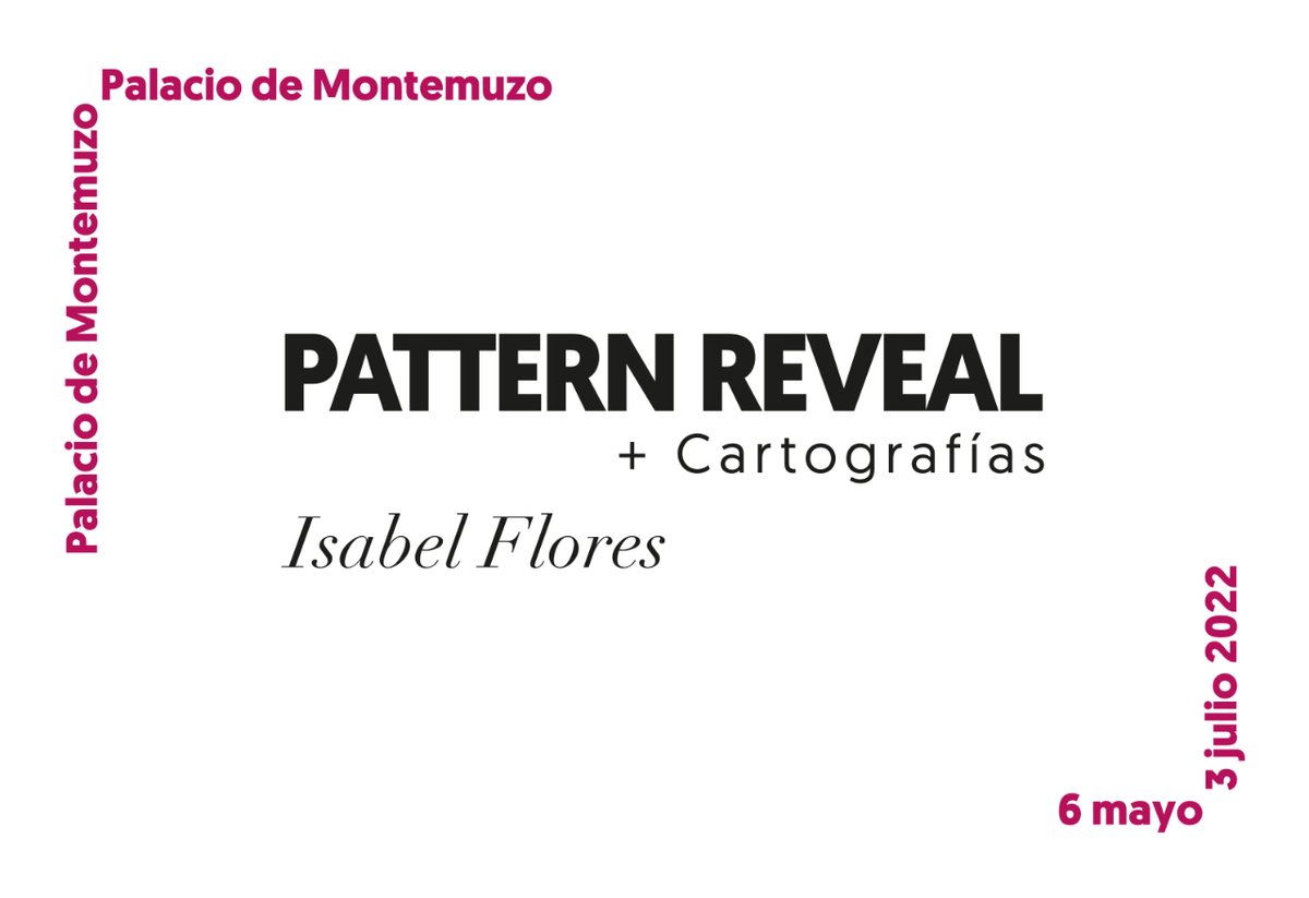 zexposiciones's tweet photo. Hoy se inaugura la exposición #PatternReveal de #IsabelFlores, un juego visual de ornamentos donde la pintura se expande dentro del marco del espacio expositivo y entabla un diálogo con la arquitectura que le acoge. ¡Toda una experiencia artística que no te puedes perder! https://t.co/Bmh2oxzGee