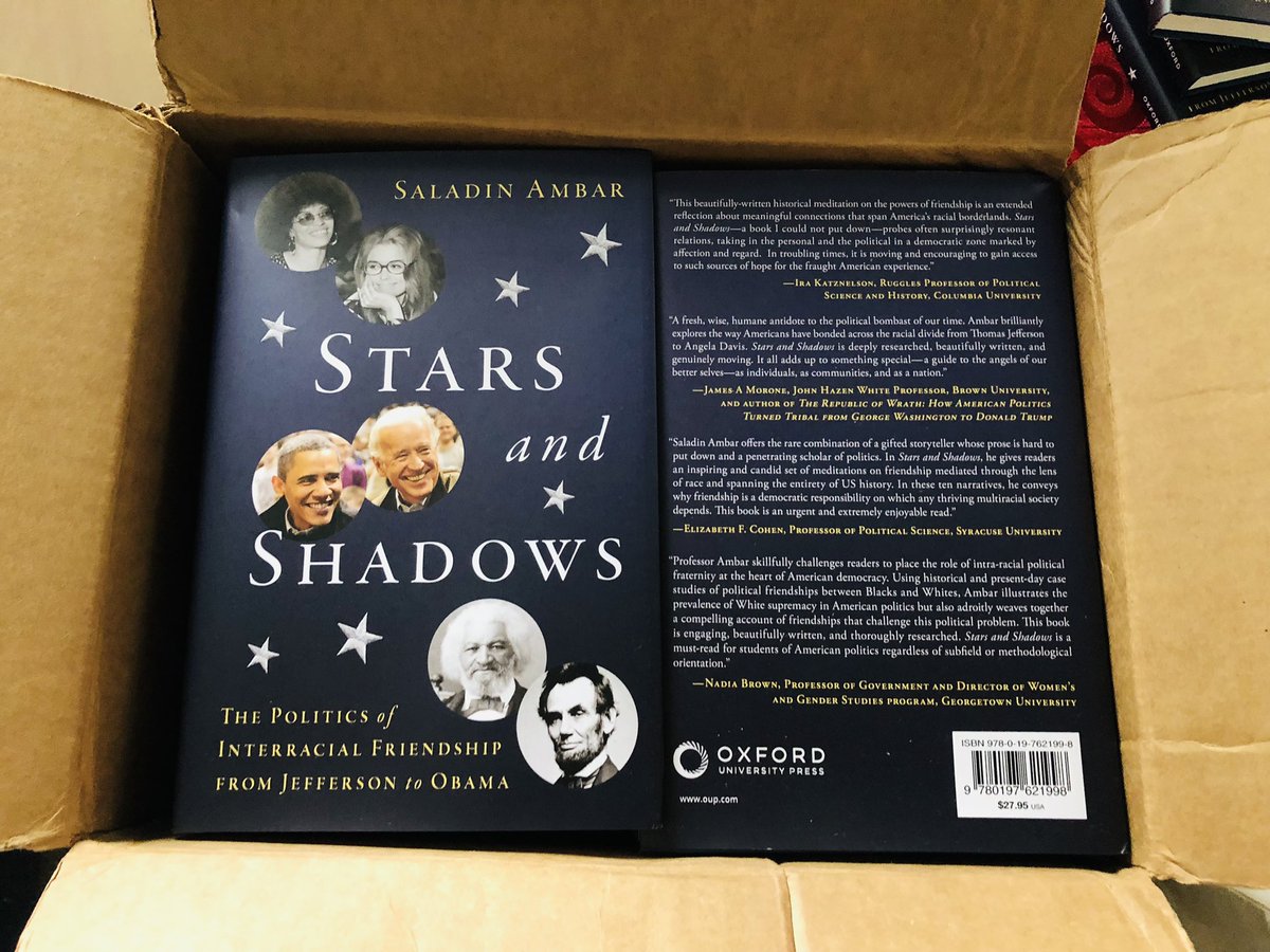 dinambar's tweet photo. They’ve arrived! #StarsandShadows #OUP https://t.co/GmkIIxrAHm