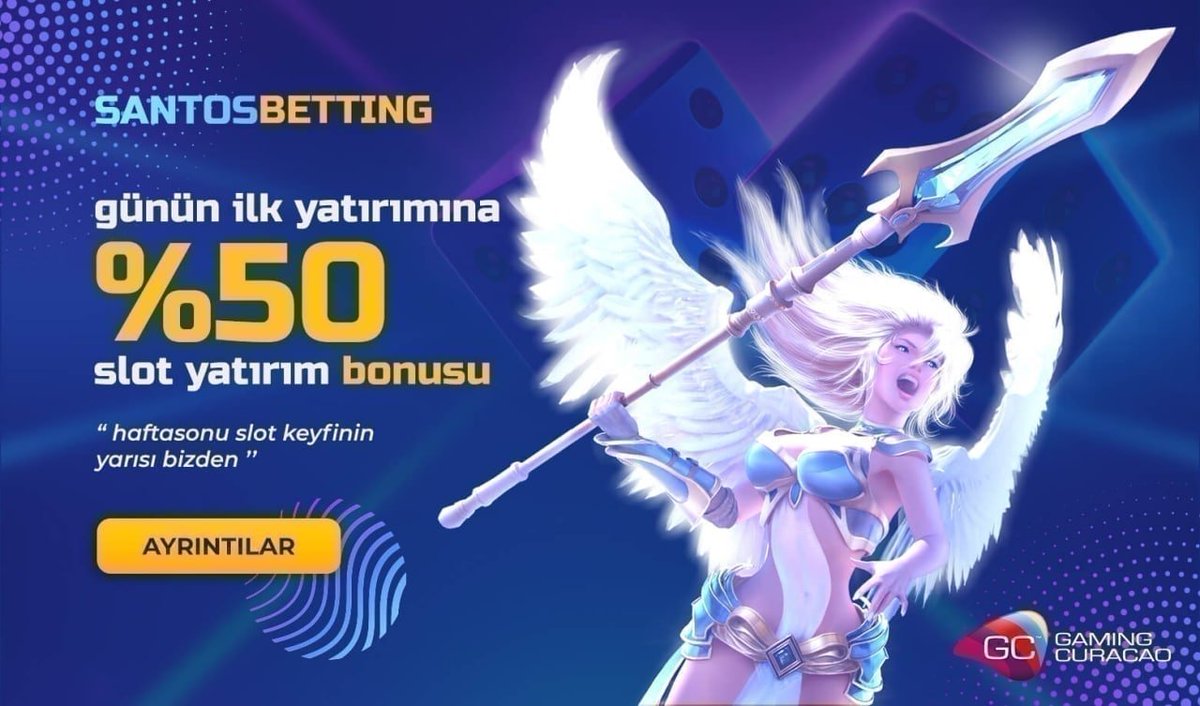 🔥#Santosbetting'de Günün İlk Yatırımına Slot Alanında %50 ÇEVRİMSİZ ‼️

🎁İlk Yatırımlarınızda %50 Slot Yatırım Bonusu Santosbetting'de !!

🏹Hızlı Yatırım, Hızlı Çekim ve Curucao Gaming Lisans ve Müşteri Memnuniyeti🎁

Giriş : santosbetting183.com
