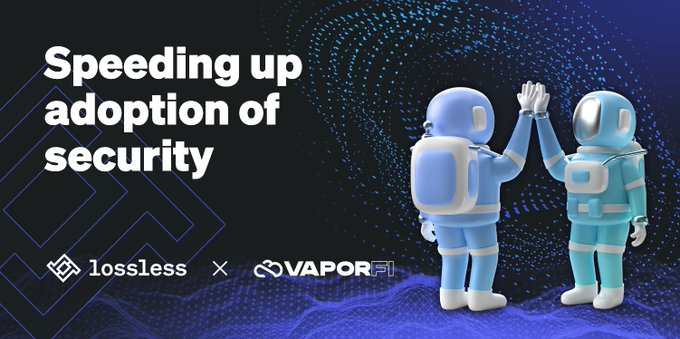 CryptoWinkle's tweet photo. New Partnership🤝for @losslessdefi🚀

🌟#LSS Integrates with @VaporNodes
 
🔰 With their new token $VAPE will be launched with the #LSS protocol integration also, each protocol launching through #VAPE launchpad will be integrating $LSS as well 🚀   
 
$LSS #Privacy https://t.co/PSadtMMffR