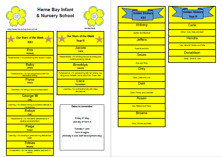 Herne Bay Infant School & Seashells Nursery tweet media