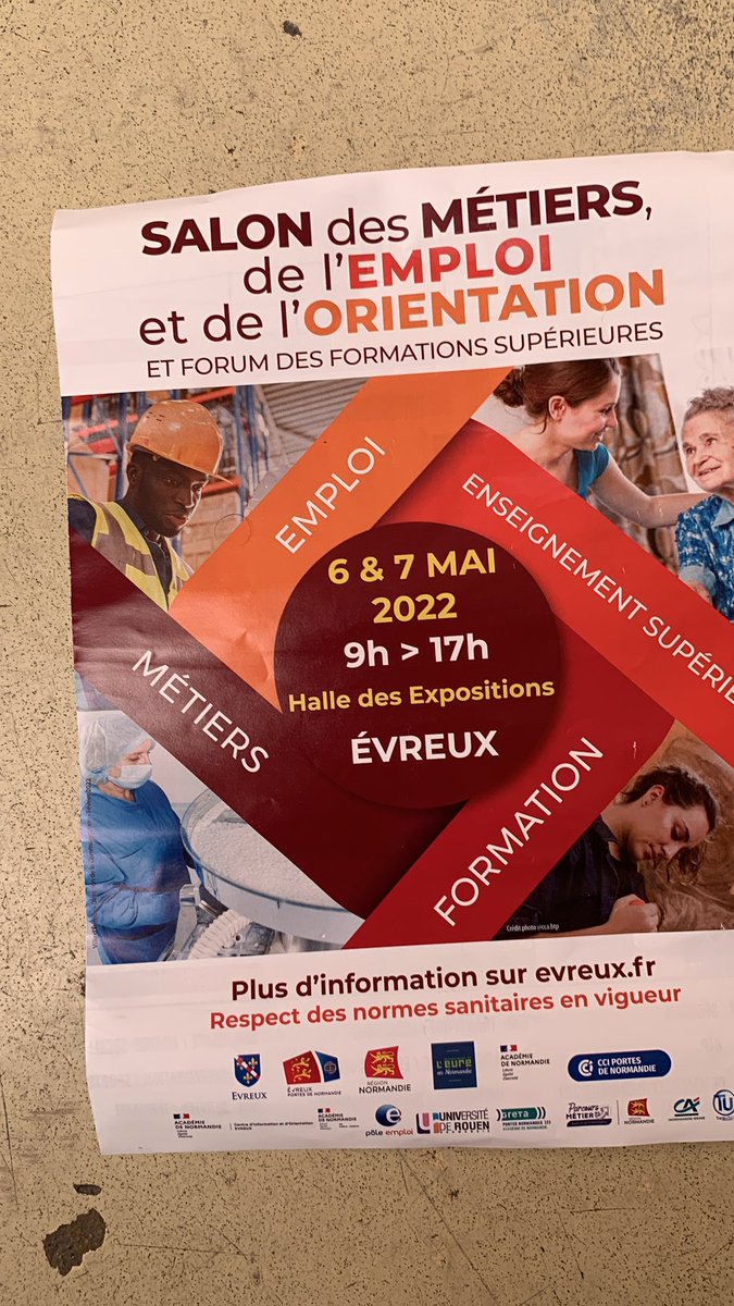 Venez nombreux ce week-end au salon des métiers, de l emploi et de l orientation a Evreux