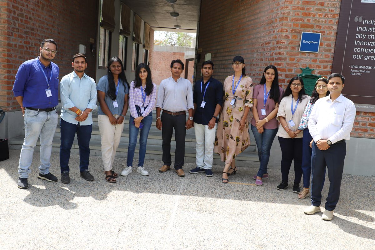 NimcjOfficial's tweet photo. #NIMCJ students visited #CadilaPharmaceutical Ltd in order to understand the #corporatecommunications. We would like to thank Mr. Dilip Chauhan, CSR Manager, Mr. Balaji Ramgiri, Corporate Communications Manager and everyone who helped our students. 

#StudyVisit #FieldExposure https://t.co/0vHNqIO6P8