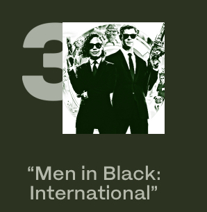 arabnews's tweet photo. #MediaPowerList: “Men in Black: International” comes in 3rd place featured on the #Saudi @Netflix top 10 for four weeks in a row, three of them during Ramadan https://t.co/Wpc2YME5ES https://t.co/OAqvvpj6oz