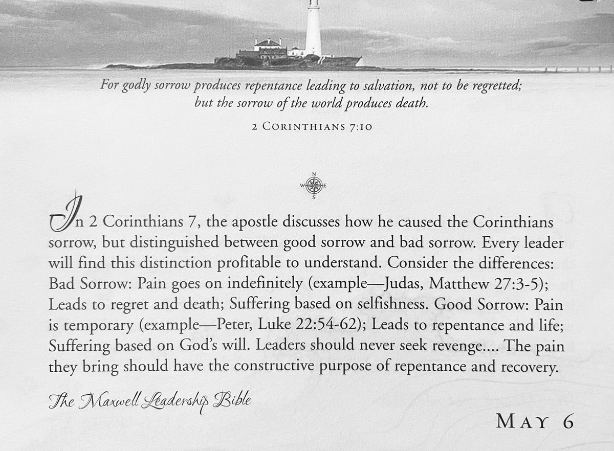 BibleVerseStd's tweet photo. #2Co7v10 #2Co007v010 #BibleVerseStandard #LeadershipPromises @JohnCMaxwell https://t.co/56rDYARugQ