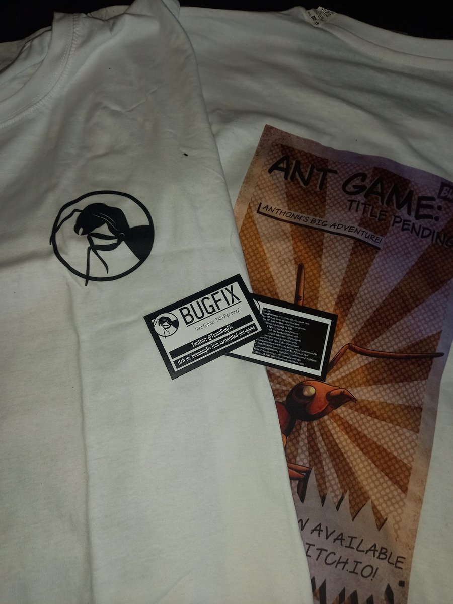 Aceantt's tweet image. @TeamBugFix merch?!?