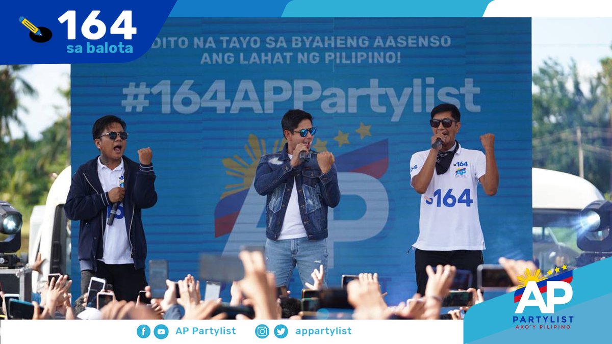 appartylist's tweet photo. Camotes Islands naman ang destinasyon ng Team #164APPartylist kasama ang ating idol na si #CocoMartin at ang #TaskForce164 ngayong araw. Mula sa aming puso, lubos ang aming pasasalamat Camotes sa inyong mainit na pagtangap sa bagong partylist ni Coco Martin at sa #164APPartylist https://t.co/dh8AUoLIEs