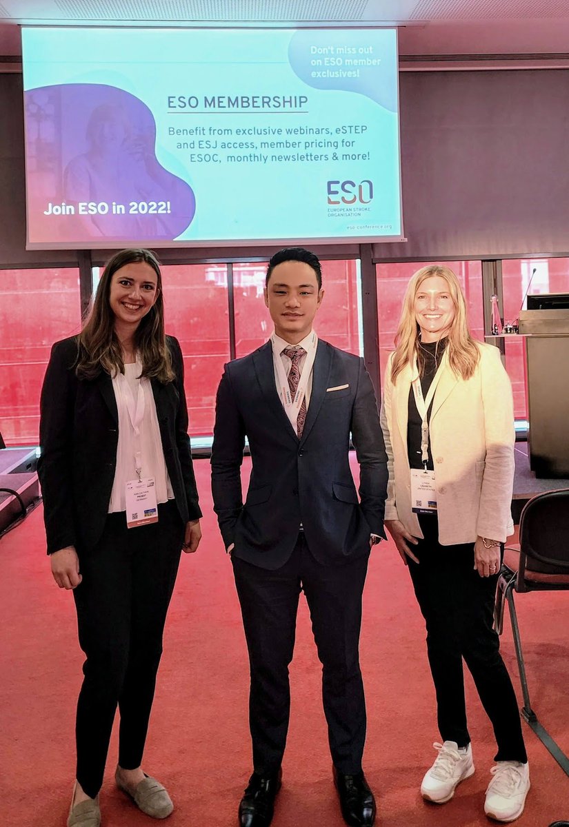 Andy Lim (@alim0211) on Twitter photo If you missed our #ESOC2022 session…
Prognosis and Outcome After Stroke
Friday, 6 May 2022, 10:30 - 12:00 CEST
… then here are eight learning points we presented!
#NeuroTwitter
<a href="/StrokeAHA_ASA/">Stroke AHA/ASA</a>
<a href="/MonashHealth/">Monash Health</a>
<a href="/SCSMonash/">Monash University School of Clinical Sciences</a>
<a href="/Monash_FMNHS/">Monash Medicine, Nursing and Health Sciences</a> If you missed our #ESOC2022 session…
Prognosis and Outcome After Stroke
Friday, 6 May 2022, 10:30 - 12:00 CEST
… then here are eight learning points we presented!
#NeuroTwitter
<a href="/StrokeAHA_ASA/">Stroke AHA/ASA</a>
<a href="/MonashHealth/">Monash Health</a>
<a href="/SCSMonash/">Monash University School of Clinical Sciences</a>
<a href="/Monash_FMNHS/">Monash Medicine, Nursing and Health Sciences</a>