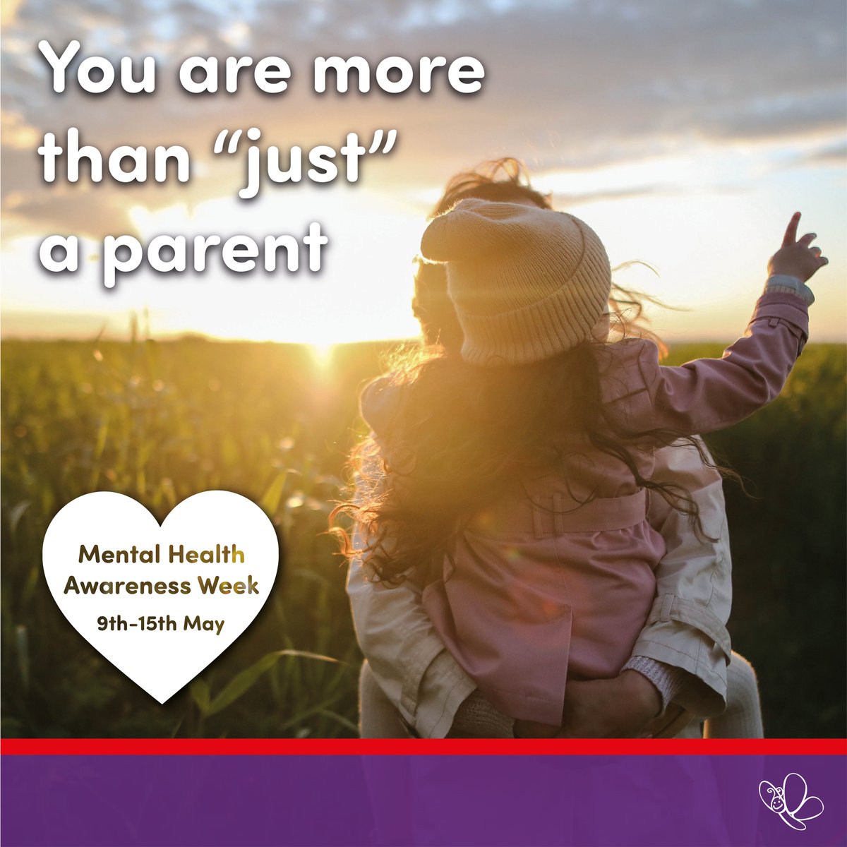 caudwellkids's tweet photo. You are not 'just' a parent.
To them you are everything.
You are home, their rock, a protector in the storm.
And when you doubt yourself,
Just look into their eyes,
And the love you will feel will remind you that you are more than 'just' a parent 💜

#MentalHealthAwarenessWeek https://t.co/eH7As10F2v
