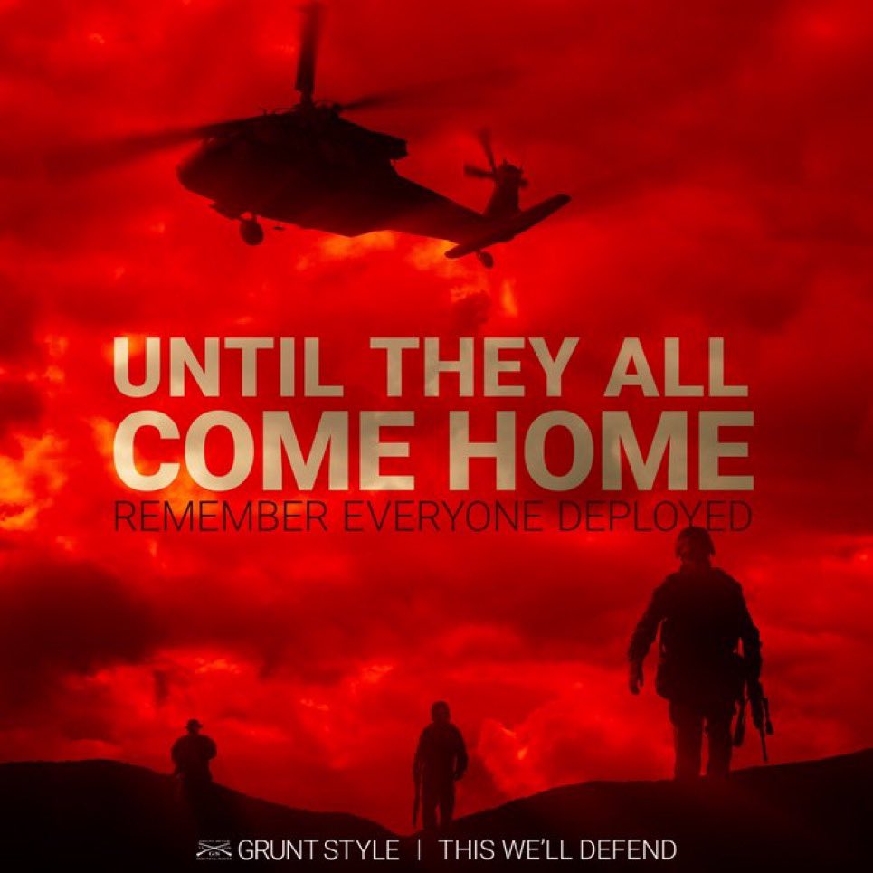 RED Friday’s 🇺🇸🇺🇸🇺🇸
#REDFriday #remembereveyonedeployed #untiltheyallcomehome