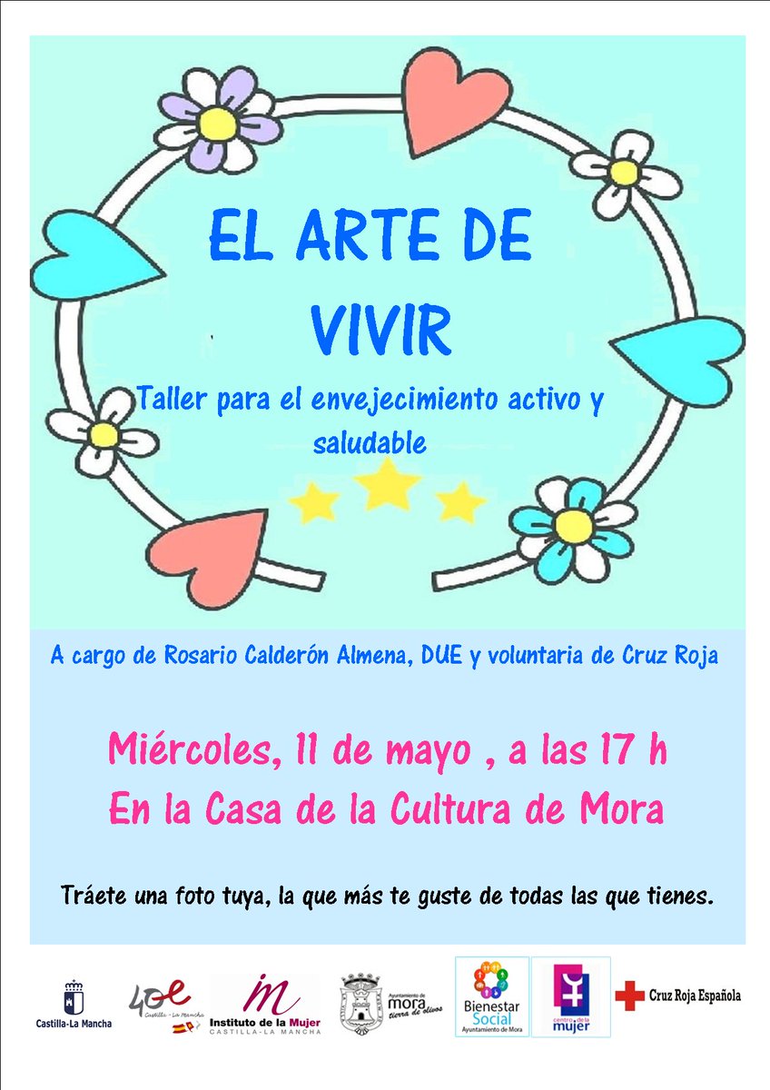 Llegado Mayo, comenzamos con las actividades conmemorativas por el Día Internacional de Acción para la Salud de las Mujeres, que será el 28 de Mayo, con este taller EL ARTE DE VIVIR.