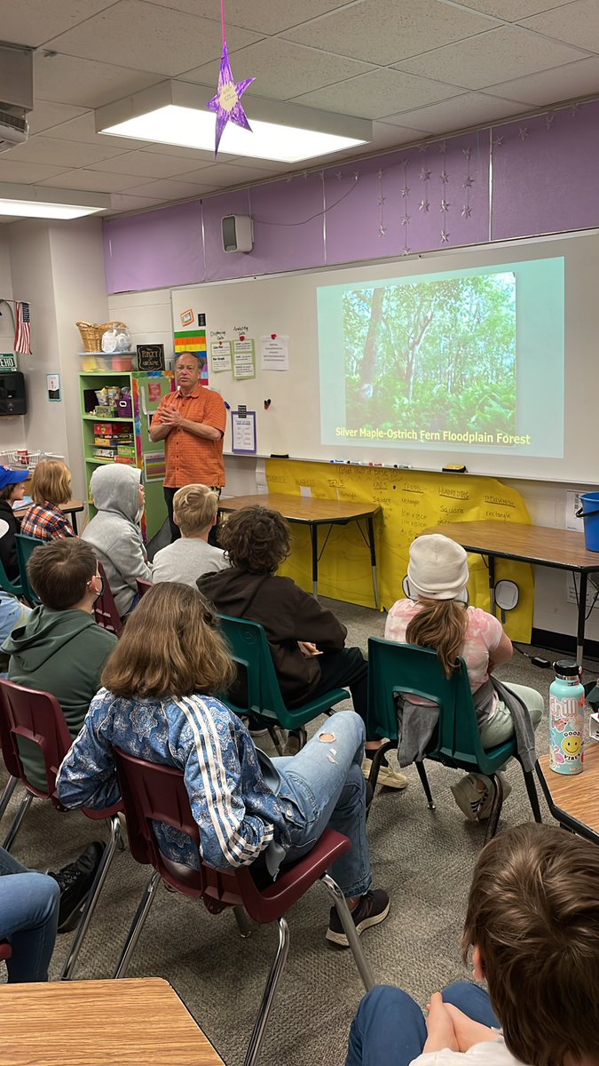 Pride students learn about invasive species with biologistJon Kart.