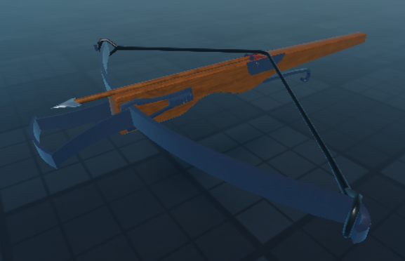 Invisibliss2's tweet photo. Just a Crossbow #RobloxDev #Roblox #Blender3d https://t.co/rwALo0HzZY