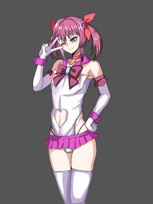 新作の奴で描いたはいいけど尺の都合とかシチュ思いつかなかったとかで使わなかった成人男性のうわキツ魔法少女装立ち絵
次回作はこれ方面のコスシチュなんとかぶち込みたいなぁ 