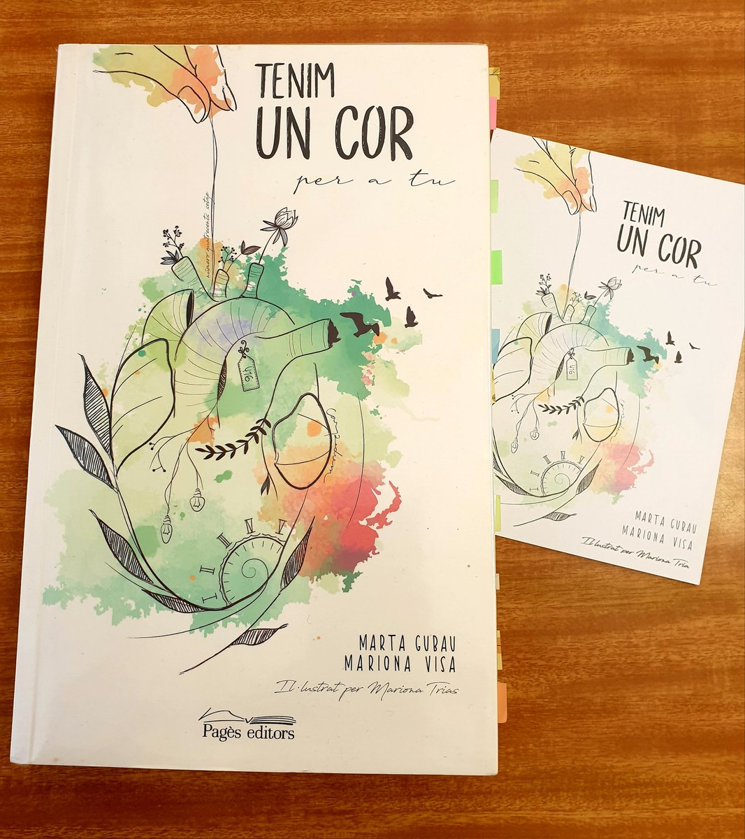 elquellegim's tweet photo. Dilluns 9 de maig propera trobada del #clubdelectura per parlar de Tenim un cor per a tu de @martagubau 
La Marta és membre del nostre club i per fi podrem compartir impressions i emocions mentre parlem del seu llibre editat per @PagesEditors 
Un exemple de coratge i vitalitat! https://t.co/3gP0bUSb3O