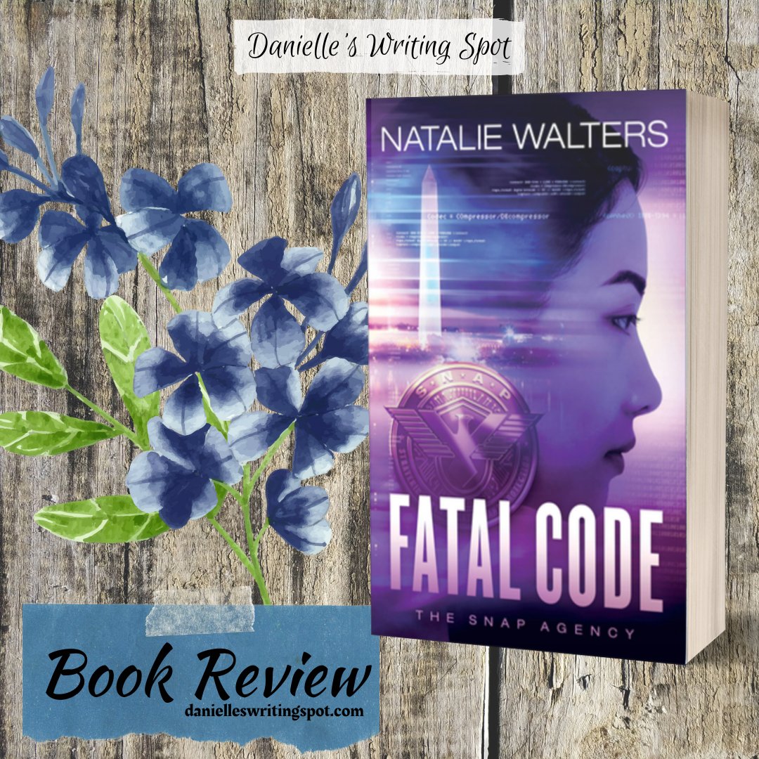 DGrandinetti's tweet photo. For #FirstLineFriday, I’m featuring #FatalCode, the second book in @natwalterswrite’s romantic suspense series, the #SNAPAgency. Here is my #bookreview. https://t.co/vsWjmRbG4L

#nataliewalters #wrappedupinawaltersbook #amreading #romanticsuspense #christianfiction #revellreads https://t.co/MrswNRxgtR