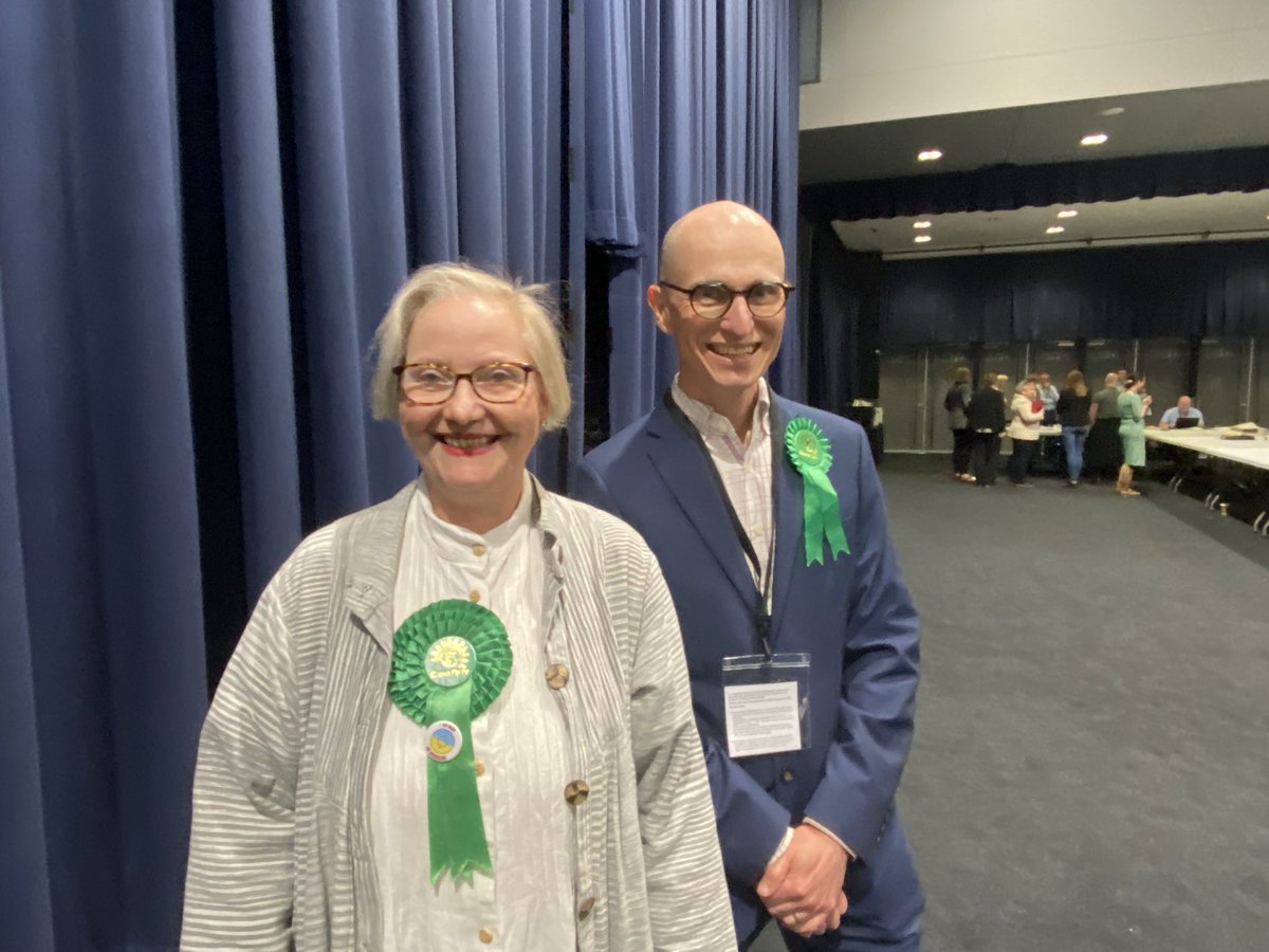 We are VERY pleased to announce that Astrid Johnson has won the seat of Woodhouse Park. @TheGreenParty #GetGreensElected