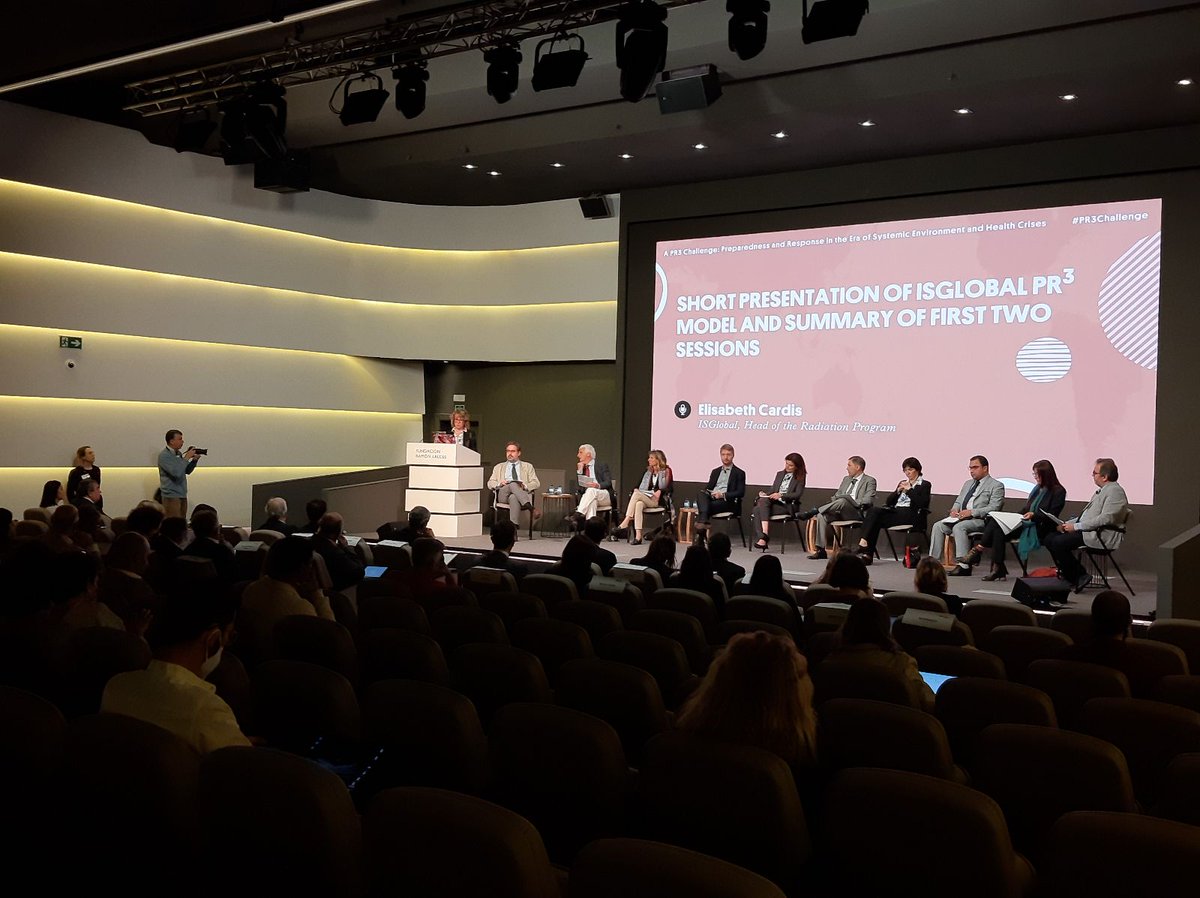 ISGLOBALorg's tweet photo. 🎙@FrancoiseVanni (@globalfund) recalls, at the #PR3Challenge:
"The most vulnerable always suffer the most from these crises. Our approach must be guided by this fact."
#PR3 #Preparedness #GlobalHealth https://t.co/GWmF71iLma