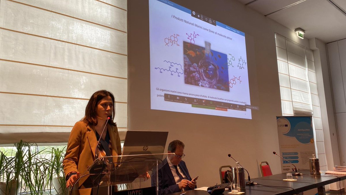 Dr. Jenny Nuzzo from CNR is going to report on newly identified natural compounds that act by enhancing the immune defences of farmed fish.

#adriaquanet