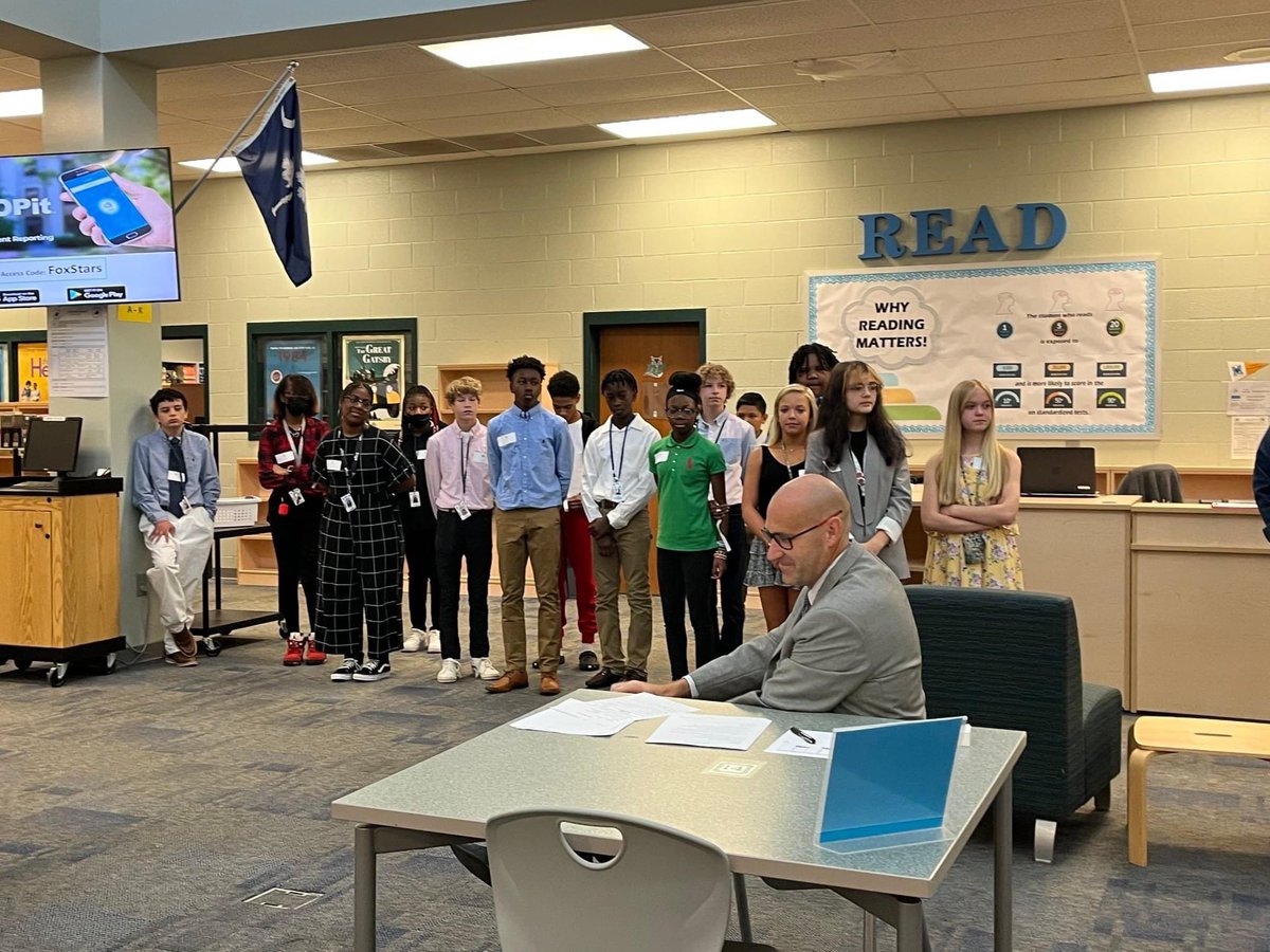 Dutch Fork MS tweet media