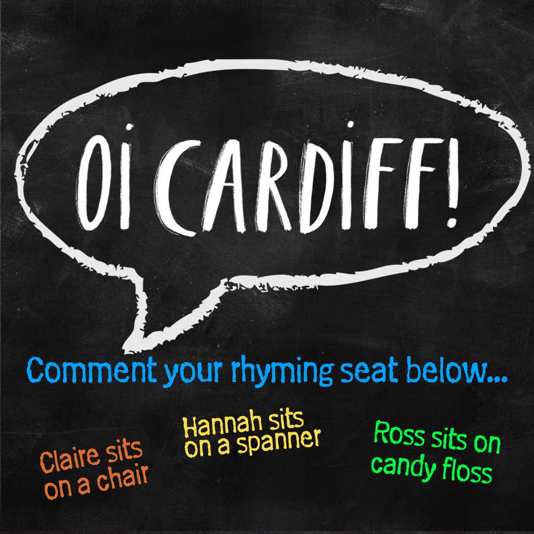 oifroglive's tweet photo. Oi Cardiff! Tweet your rhyming seat below and have a chance to be featured in the show 👇

🐸
🐸
🐸

 #oifrog #cardiff #kidslit #cardiffmums #cardiffbusiness #cardifflife #wales #walestheatre #cardifffamily https://t.co/iyUhwliJ5a