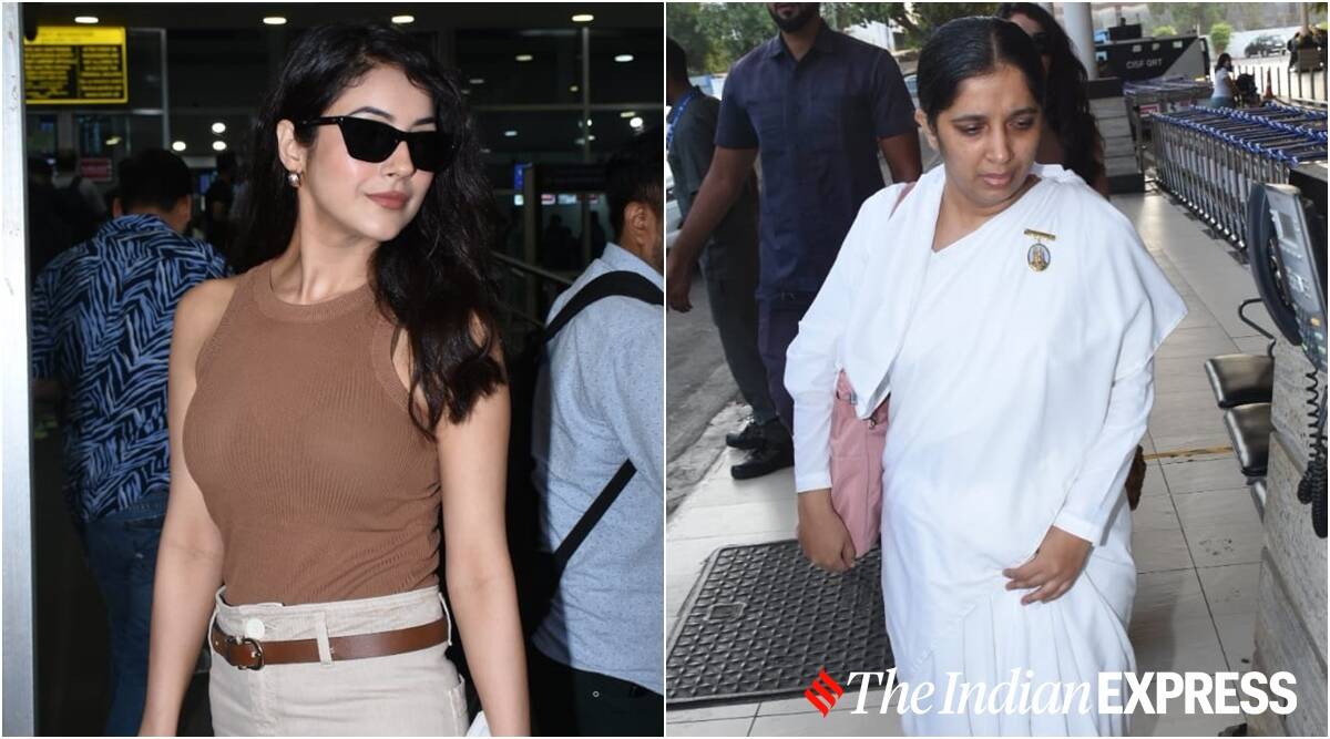 ChimpGossip's tweet photo. Shehnaaz Gill noticed with Brahmakumaris sister at airport, followers marvel the place she’s headed. See images
 #brahmakumari #sana #Shehnaaz #ShehnaazGill #shehnaazgillbrahmakumari #shehnaazgillbrahmakumarisister #shehnaazgillbrahmakumarisproject

https://t.co/uFEPgkIP6J https://t.co/cuvvPuHVaH