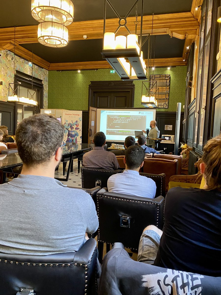PTC_Tech's tweet photo. #Meetup #Java

Merci @jonlecointe pour le talk sur #vavr hier soir 🤩

Le Replay est disponible ici : https://t.co/5n9k16nJmF

-
#Lille @vavr_io https://t.co/fXZCJo3vaM
