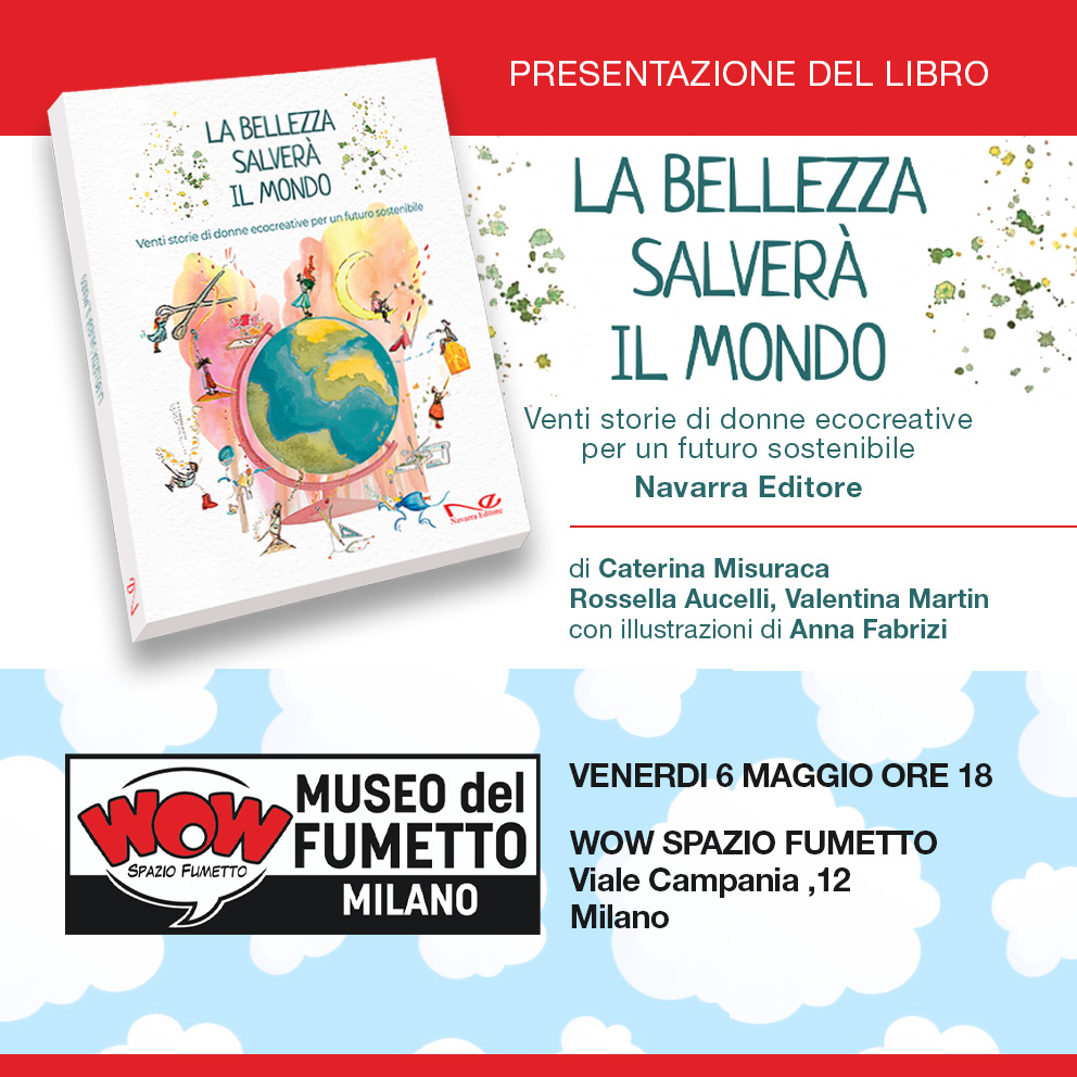 E se l'esempio di donne straordinarie potesse essere esposto in un museo in modo da ispirare le generazioni future?
Oggi venerdì 6 maggio alle 18 parliamo di venti storie di donne ecocreative per un futuro sostenibile, ala presentazione del libro "La bellezza salverà il mondo" 📚