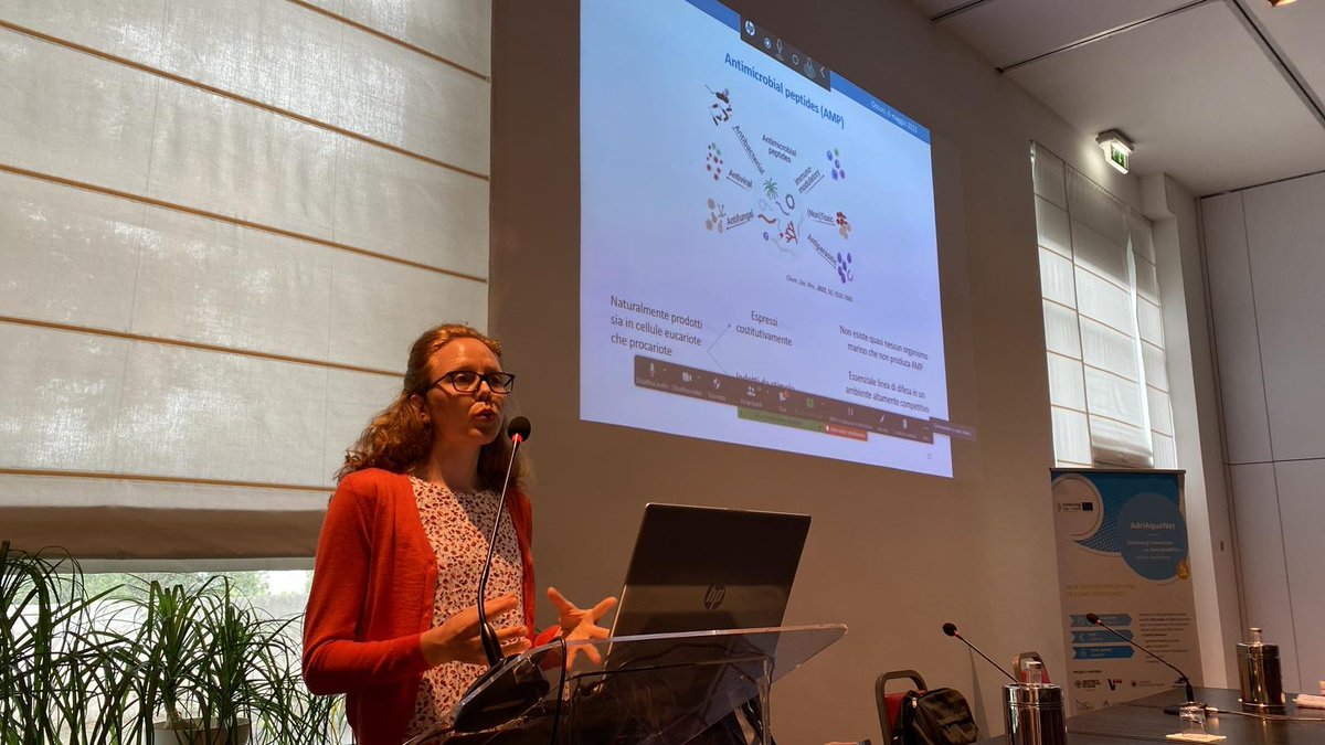 Antimicrobial peptides for disease management, reported by Dr. Claudia Hönisch of CNR.
#adriaquanet