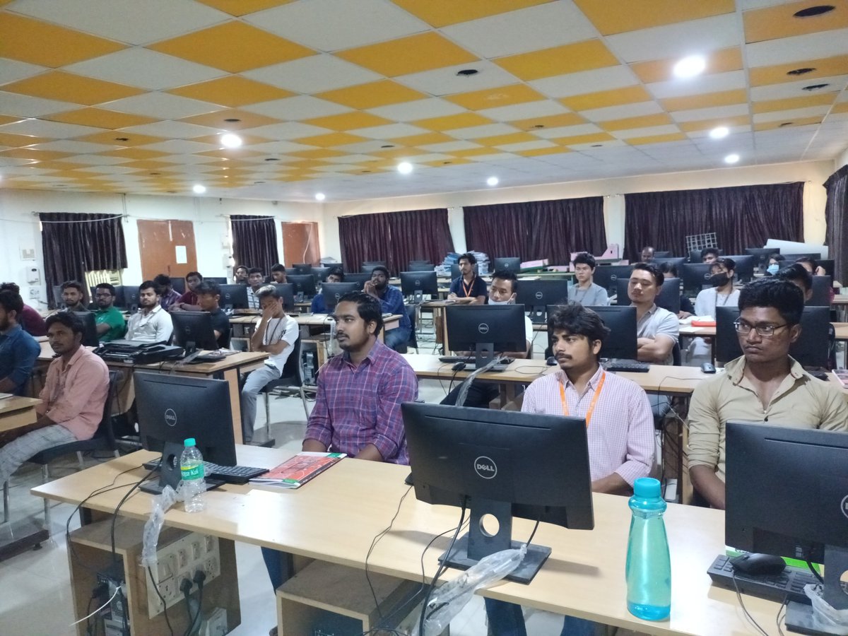 veltechofficial's tweet photo. A short glimpse of a Guest Lecture on โModelling of Steel Structures โ Hands-on Trainingโ offered to Civil Dept. students.
View More: https://t.co/b0n5hvSxqy
#VEL_TECH #VELTECH #PGNGroups #DeNovaSoftwareSolutions #civilengineering #steelstructures #civilstudents #civil #autocad https://t.co/HXW4L7UxL6