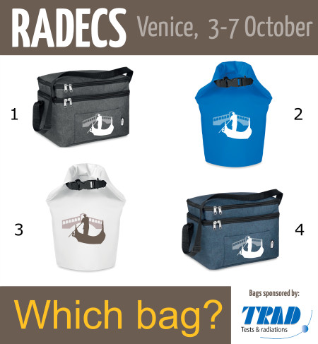 radecs2022's tweet photo. When was the last time you could choose your conference bag? For #RADECS2022 in Venice you can! Click on the link below and cast your vote. The option with most votes will be selected by the organizers. 

https://t.co/uNWLheDCvD

#radiationeffects #conference https://t.co/DayCl8If8J