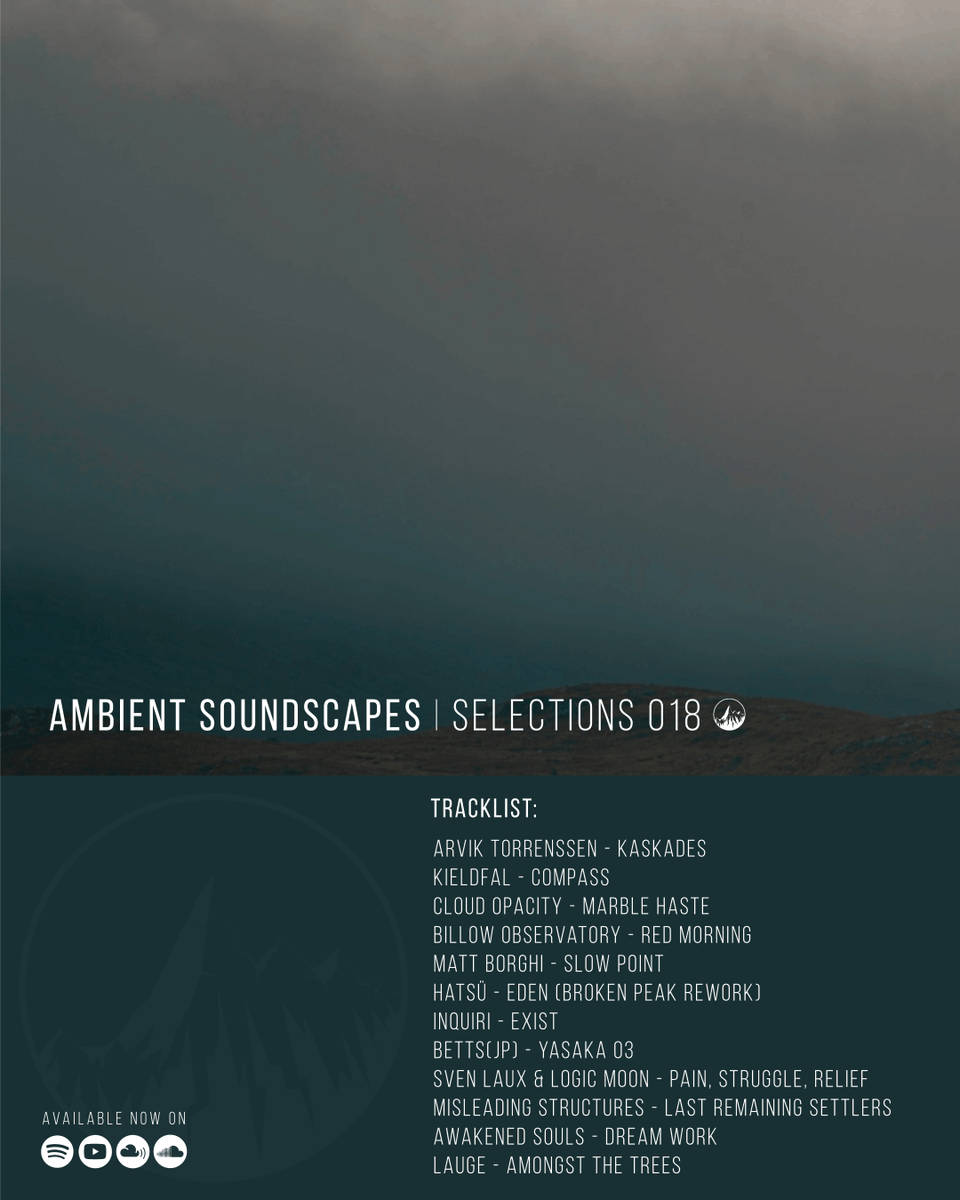 LaugesenHenrik's tweet photo. Revived my monthly mix series "Ambient Soundscapes - Selections"

Ambient Soundscapes : Selections 018

Stream:
https://t.co/6ZsqthQPDa https://t.co/yx3d2LbyYD