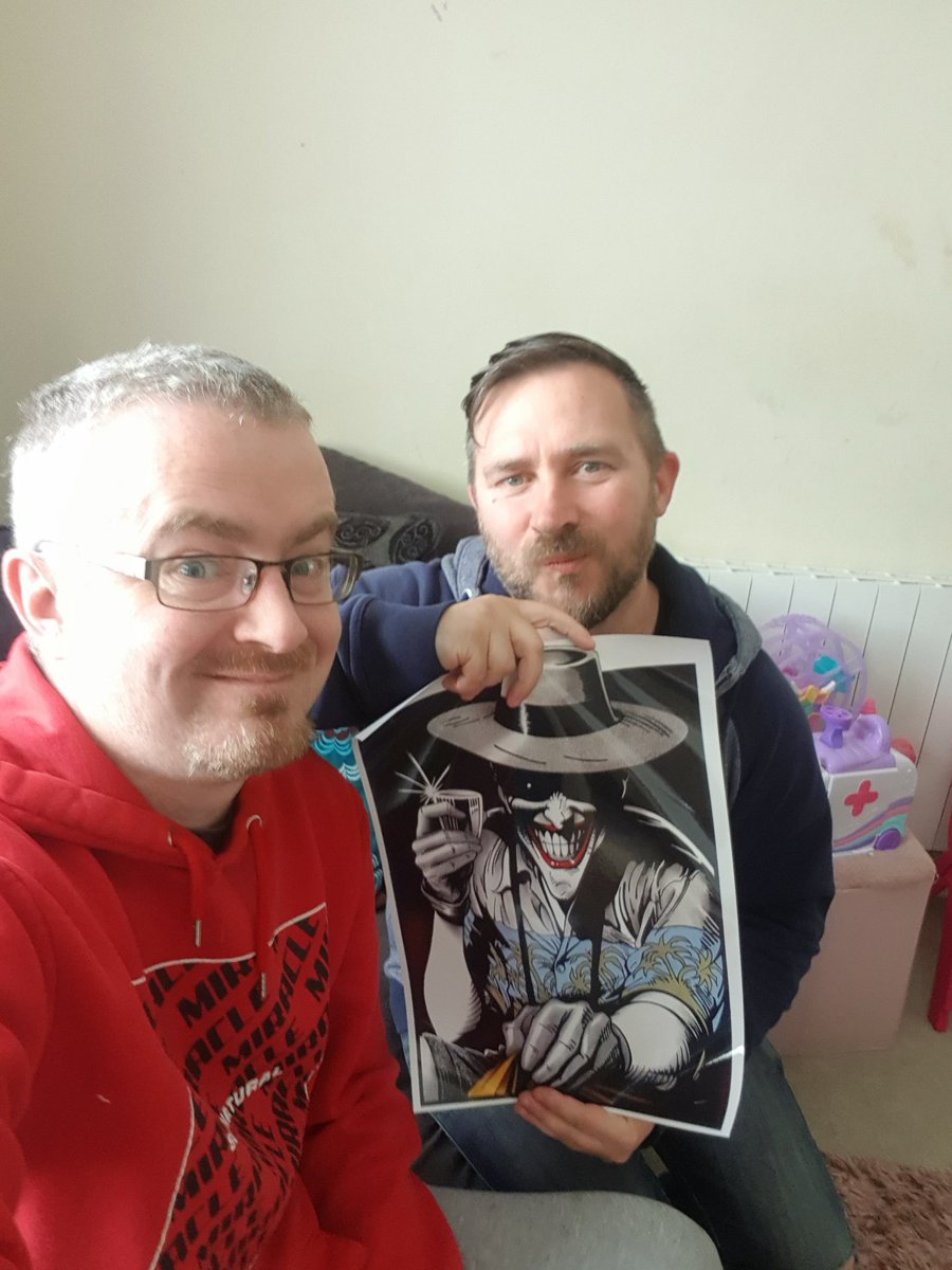 ragen09's tweet photo. Hes a very happy  boy @mangafandanga sitting on his f#&amp;$^#^#^n booster seat 😅😅😅#culturecast #joker #artist #print @ConorFuller @redmondjp @mick_holohan @MShabbygeek @gerardkane71 @Smithlord1980 https://t.co/reZeSTmWOJ