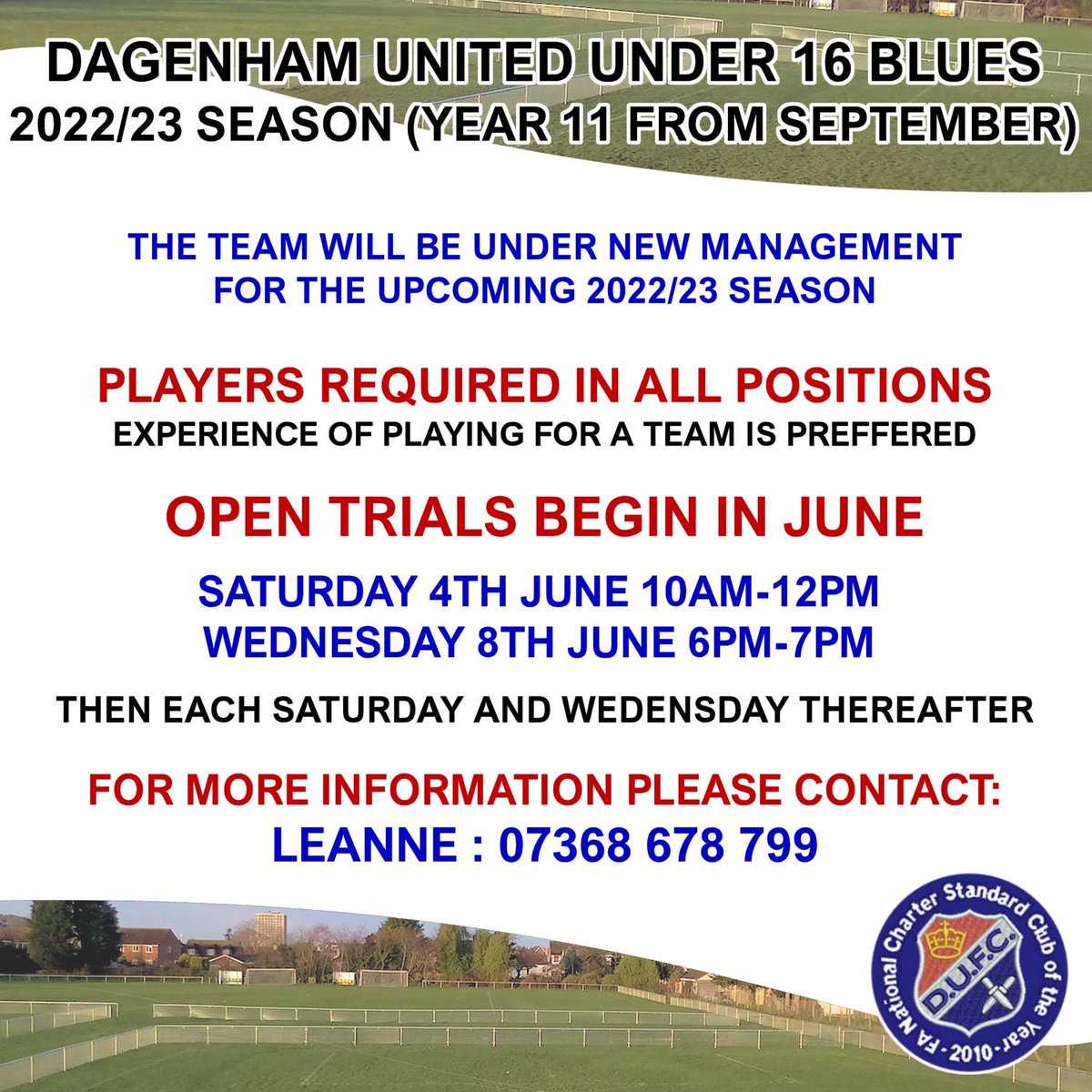 Under 16’s - Year 11 from September - Players required - Dagenham United #SquadBooster #essexfa #echoleague <a href="/EssexCountyFA/">Essex County FA</a> <a href="/echoleague/">@echoleague</a> #playersrequired #dagenham #barking #romford #hornchurch #rainham #essex #eastlondon #youthfootball #retweet #dagenhamunited #dagenhamunitedfc