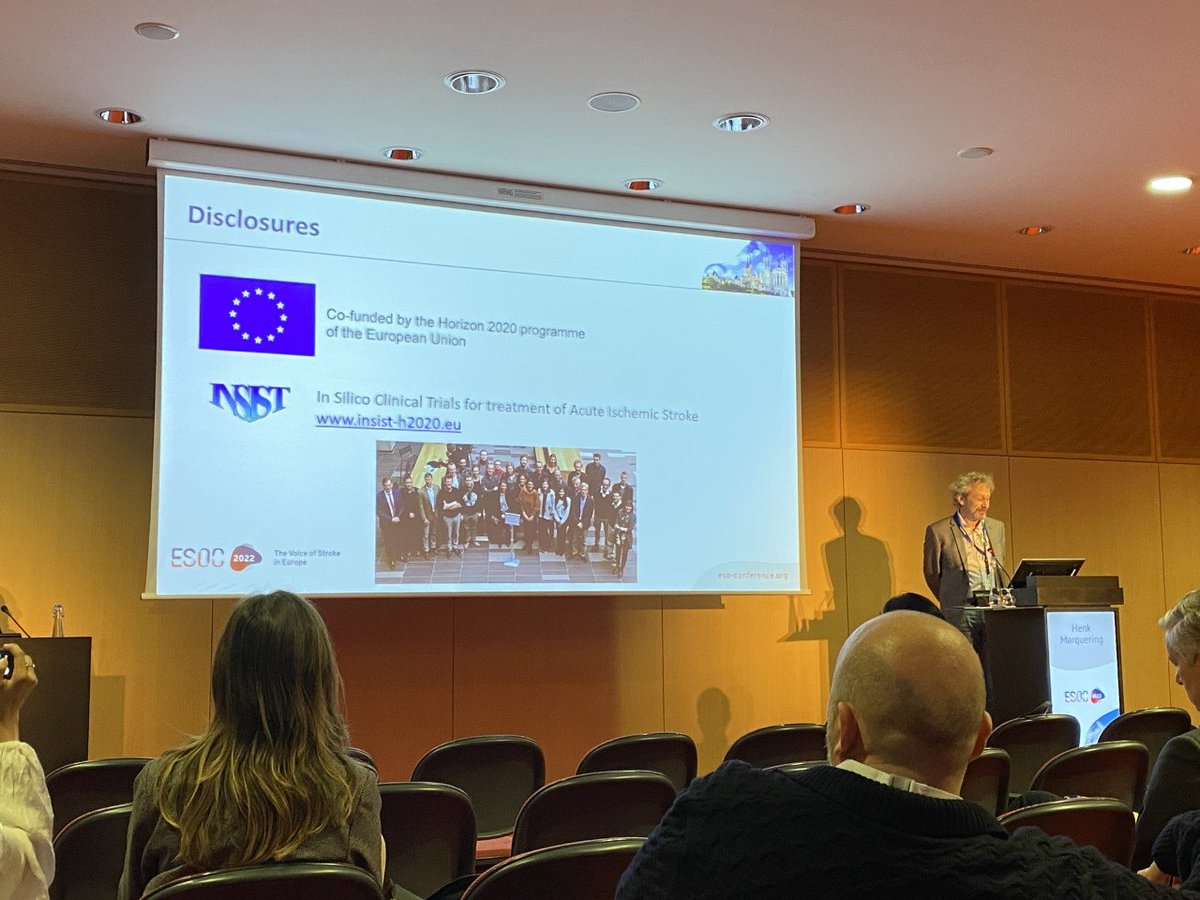 And another nice presentation by H.Marquering
#INSIST, #H2020