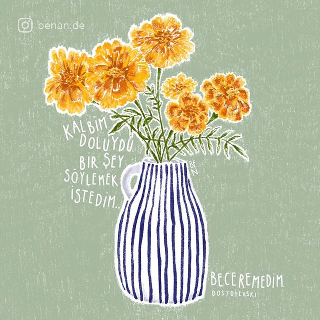 Altını çizdiğimiz satırların çiçeklerle buluştuğu tasarımlar 🌺