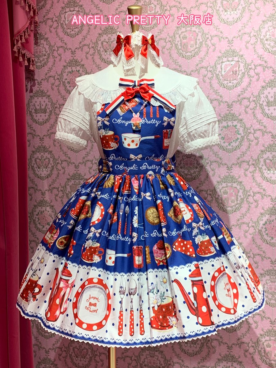 アンジェリックプリティ　JSK Angelic Pretty アイボリーJSKセット 【公式通販】
