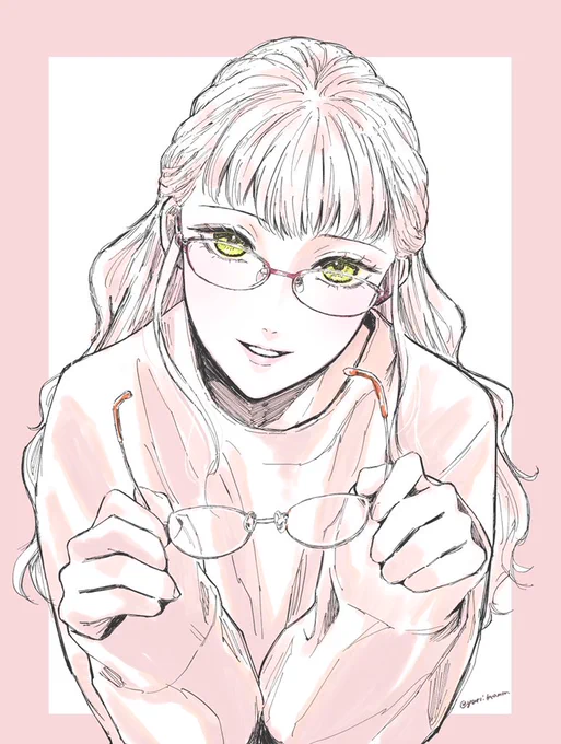 眼鏡を外してくれる眼鏡おねいさん 
