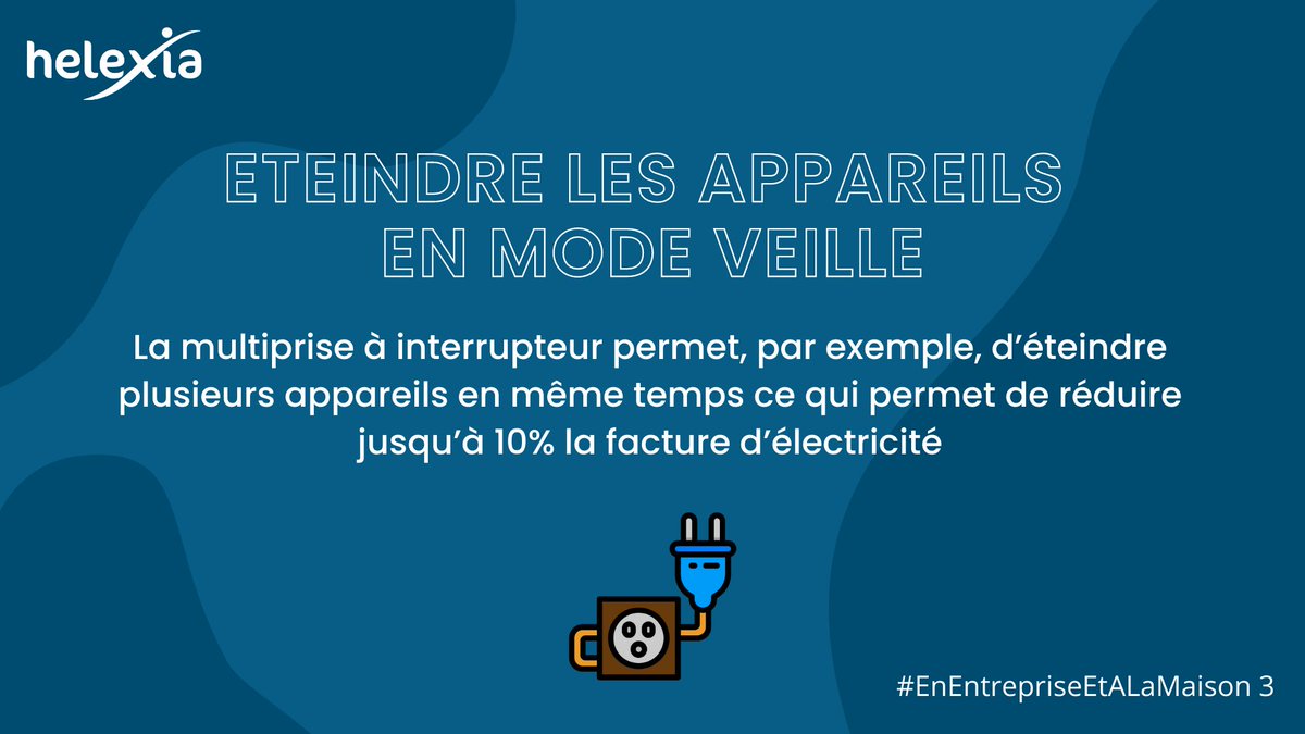 Chacun peut agir à son échelle pour protéger la planète !🌍
➡️Une nouvelle astuce RSE à réaliser quotidiennement en entreprise comme à la maison, pour consommer moins, mieux l'énergie et surtout pour préserver l'environnement !⚡
📅 Rendez-vous chaque semaine