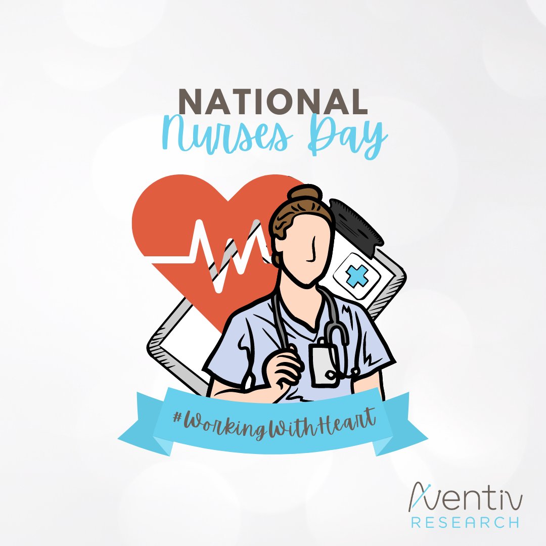 CentricityIRO's tweet photo. Our nurses go above and beyond every day to provide warm-hearted care to our patients. Their commitment to enhancing people's lives and working with heart does not go unrecognized. We appreciate all of their hard work. Happy National #NursesDay! #aventivresearch #workingwithheart https://t.co/Psp0DoO3fz