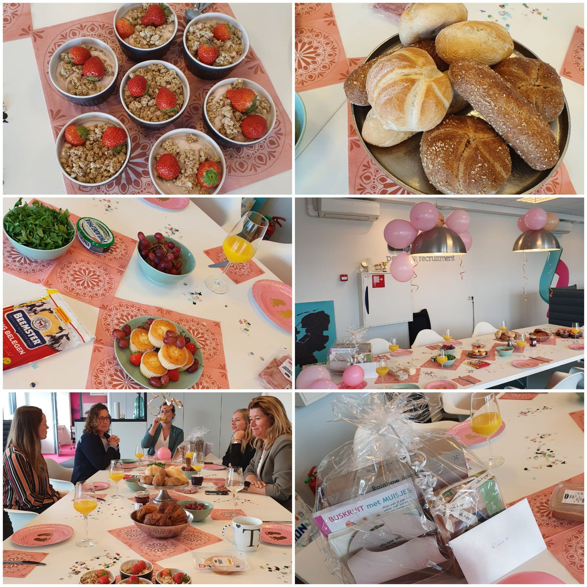 Vandaag is het toch echt zo ver! Onze Rianne gaat genieten van haar verlof! Gisteren hebben we haar al verrast met een heerlijke lunch. We gaan je missen en heel veel geluk de komende periode 💕!