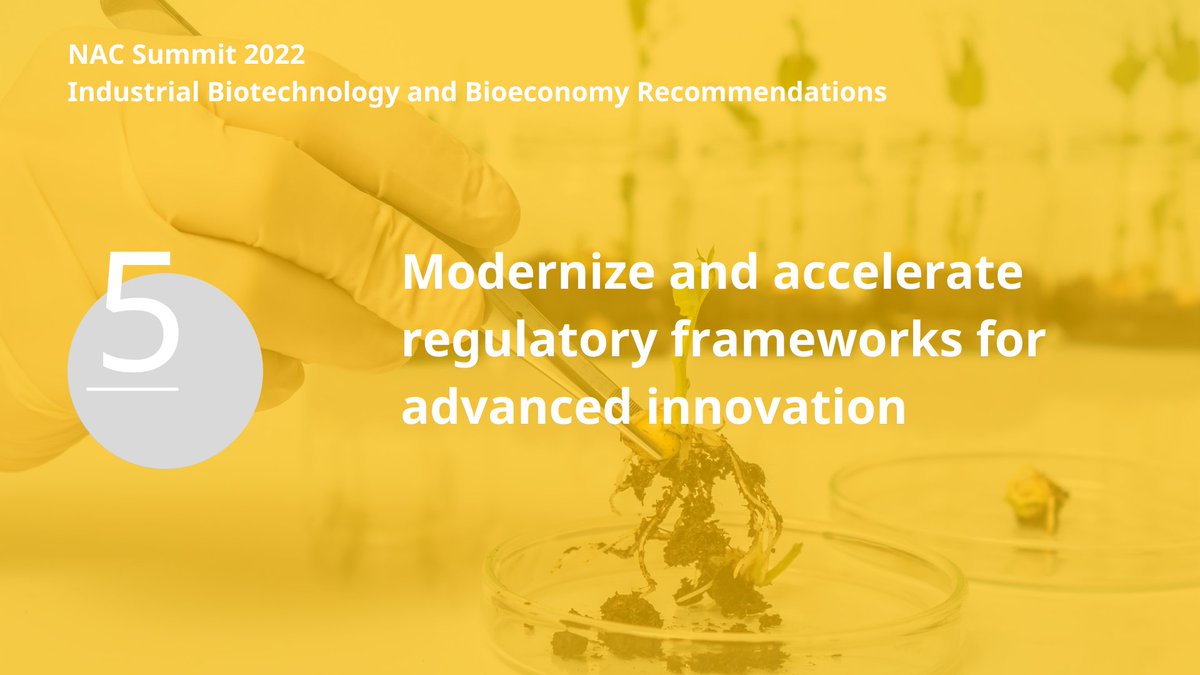 EuropaBio's tweet photo. 🟡 #NACSummit

🟡 N.5: 👉 Modernize &amp; accelerate regulatory frameworks for advanced innovation.

🟡 Learn how 🇪🇺 &amp; the Member States can successfully ensure societal &amp; economic performance of biotech across sectors: 👉 https://t.co/HqpOCMbkkv.

#Innovation #Investment #Excellence https://t.co/tF7CxHL5u0