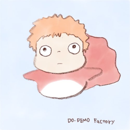 崖の上のポニョのtwitterイラスト検索結果