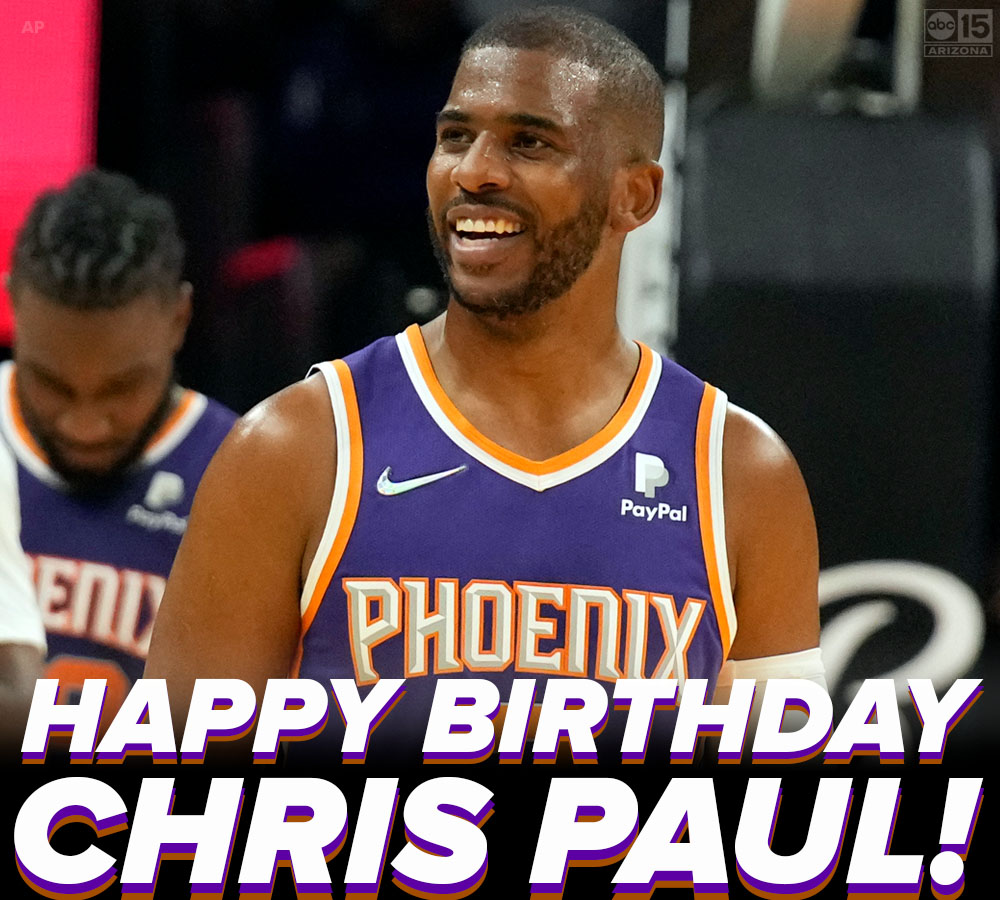 Happy 37th birthday to PG Chris Paul! Let\s get another win tonight to celebrate!  