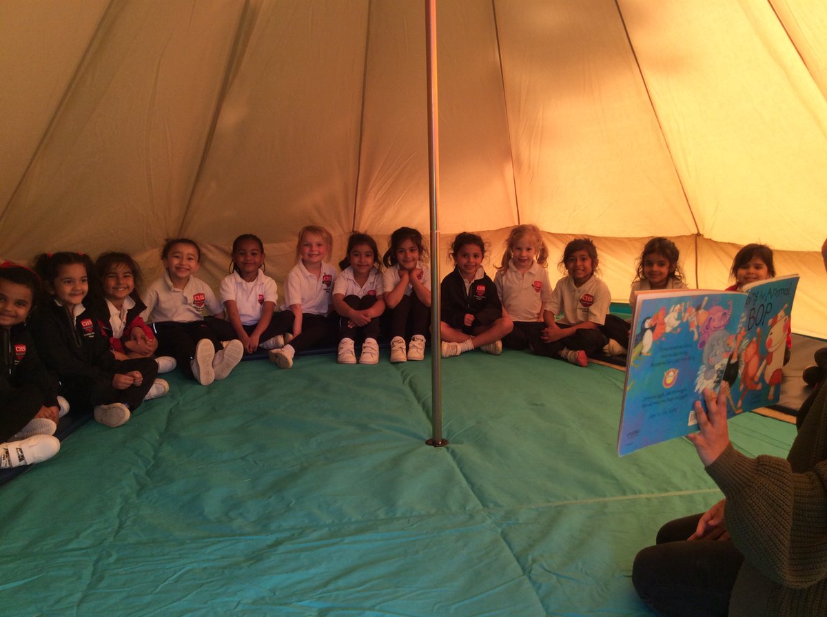 Bringing a little bit  glamping to Cumnor House. 
Here our reception girls enjoying the sunshine and tent life.

@headshipjourney

#surrey 
#glamping
#camplife