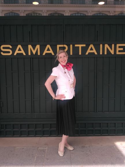 fashionnatascha's tweet photo. ❤️ #FashionFriday #EuropeanVintage edition ❤️
In #Paris wearing #vintage #wool #kilt bought on a study trip to #Toulouse
#Secondhand #silkscarf found in #Porto
White 1940's style linen jacket
Vintage #poodle brooch
Paris #charmbracelet
#secondhandfirst #secondhandchic https://t.co/X86rT5sPFi