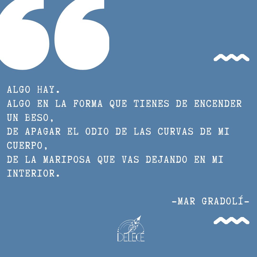 DeleceEdiciones's tweet image. Hoy continuamos presentando "LA MITAD DE LO QUE SOY", el libro de nuestra autora @margradoli 
•⁠
Aquí os dejamos un fragmento de su libro.⁠
•⁠
#DeleceEdiciones #libros #librosjuveniles #librosrecomendados #poesia #prosa #versos #lectura #escribir